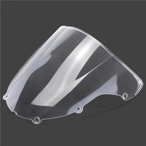 Déflecteur de Vent de Moto Kawasaki Ninja ZX6R 636 Pare-Brise Blanc