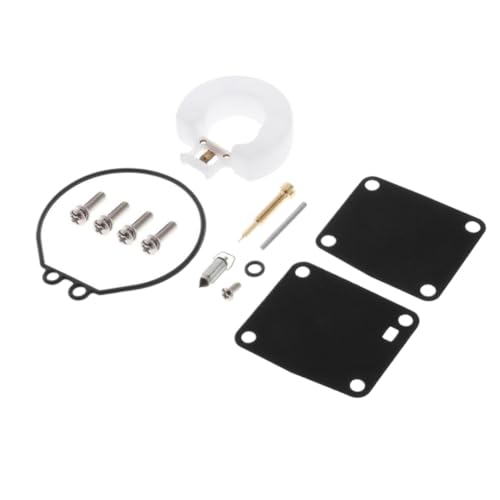CCXTZC Kit de reparación de carburador 6G1-W0093 6G1-W0093-00 18-7765 Compatible con Motor fueraborda de 2 Tiempos 3HP 6HP 8HP