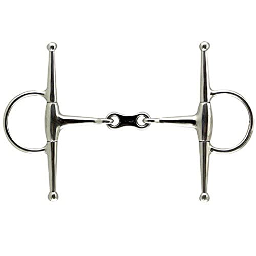 Coronet French Mouth Full Cheek Egg Butt Bit, 4 1/2