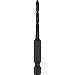 Makita A-97754 9/64" Black Oxide Drill Bit, 1/4" Hex Shank