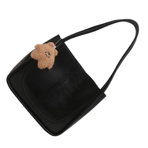 Fashionable Shoulder Bag for Women PU Leather Underarm Bags Casual Handbag with Spacious Space for Daily Essential