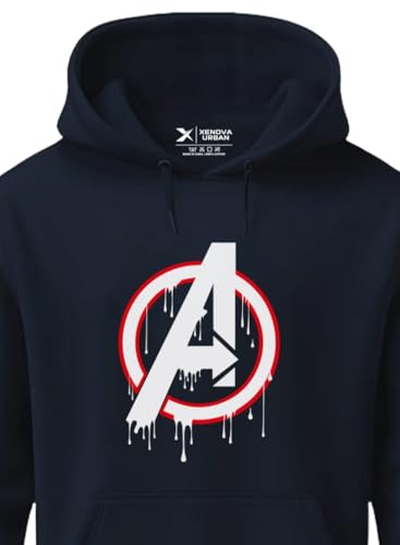 Image of XENOVAURBAN Hoodies | Unisex Hoodie Sweatshirt Printed AV-A1 - PAR
