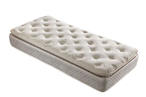 Opalin Golden 120x190 Ortopedik Yaylı Yatak Kuş Tüyü Pedli Organic Cotton Yaylı Yatak