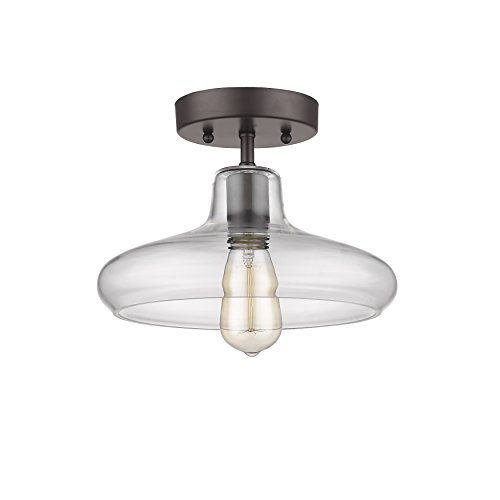 Best Cyber Deals 🔥 Chloe Lighting CH854008CL11-SF1 Industrial Industrial-Style 1 Light Rubbed Bronze Semi-Flush Ceiling Fixture 11 Shade Best Cyber Monday 🔥 Chloe Lighting CH854008CL11-SF1 Industrial Industrial-Style 1 Light Rubbed Bronze Semi-Flush Ceiling Fixture 11 Shade