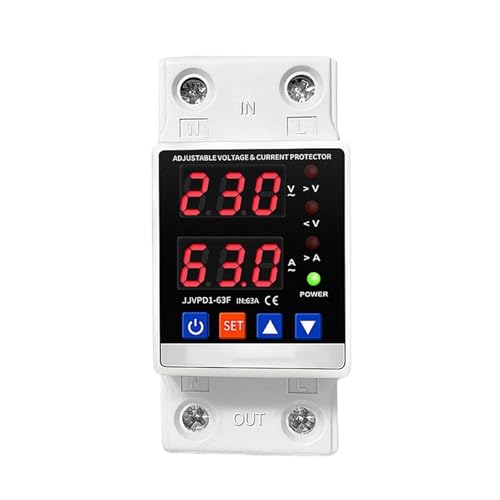 Relais de protection numérique 230V 40A réglable pour tableau électrique