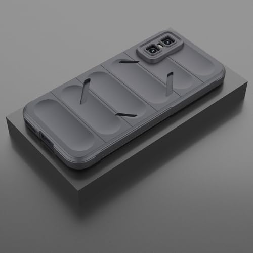 Image of for Infinix GT 30 Pro 5G Phone Case Anti-Drop Soft TPU Rugged Back Cover - Dark Grey