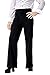 Men's Retro 70S Disco Fever Black Flared Pants Adult Vintage Trousers Bell Bottoms,42-44