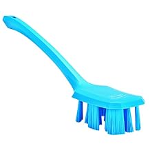 Vikan 41963 Brush, Long Handle, UST, Stiff, PP/PBT, Blue