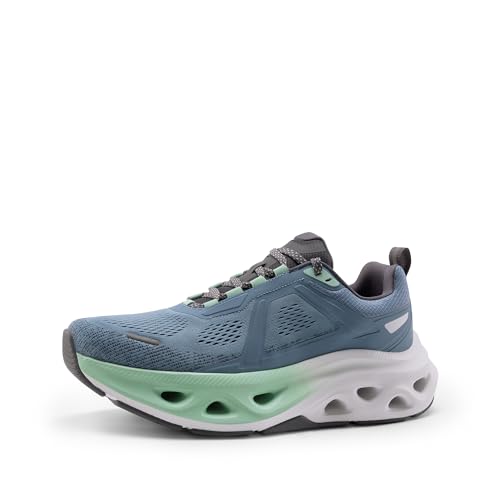 NORTIV 8 Men's Comfortable Walking Shoes MovePropel Athletic Breathable Gym Workout Tennis Jogging Cross Training Non Slip Fashion Running Sneakers 7.5 Blue