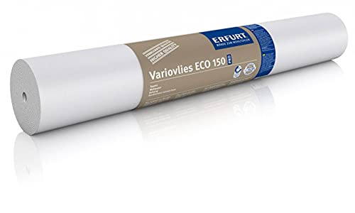 Erfurt Variovlies Malervlies überstreichbare Vliestapete, Eco-Vlies EV 150g/qm