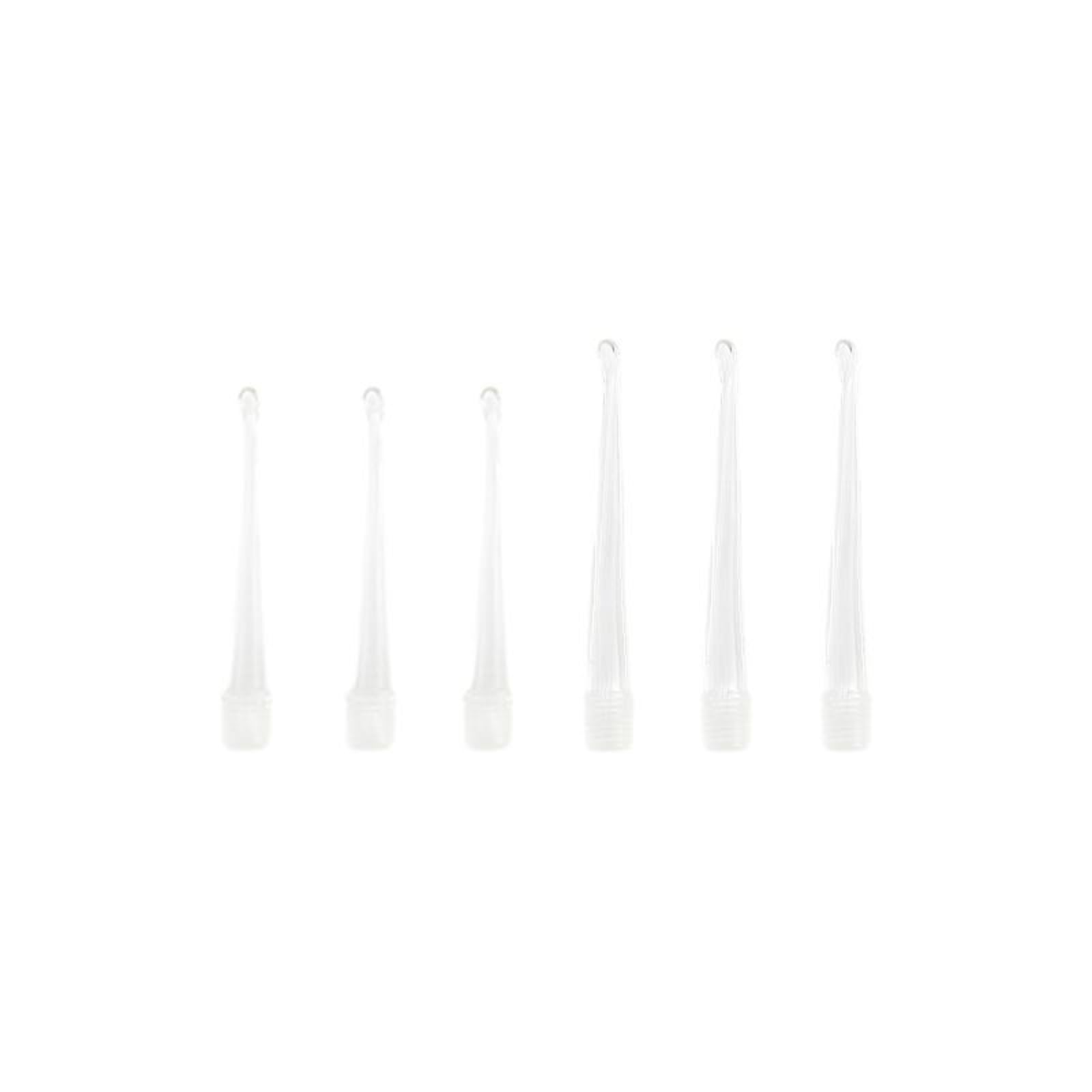 lighted removal kit, soft silicone ear pick with light for children, tweezers, infant ear cleaning tool set white heads 6pcs