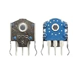 XANHOY 2PCs Silver Mouse Wheel Encoders 8mm 9mm 10mm 11mm for Smooth Scrolling