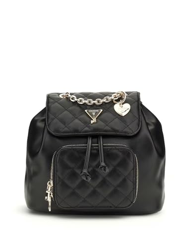 GUESS Mochila acolchada con logotipo Art. J5YZ04WGT10, Negro , talla unica