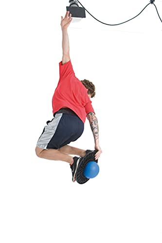 Togu Moonhopper Sport Hüpfball grün/schwarz, bis 110kg belastbar – Bild 4