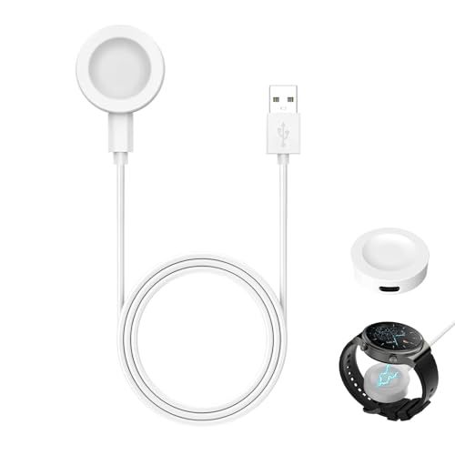 Chargeur Magnétique Compatible avec Huawei Watch GT 5/5 Pro/GT 4/3/3 Pro/3 SE/2/Watch 4/3/Ultimate, Adaptateur Charge Portable avec Câble USB de 1M,...