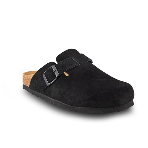 Image of EMMA NEW YORK Womens Clogs Mules Slip-On for Women with Arch Support Cork Footbed Potato Shoes