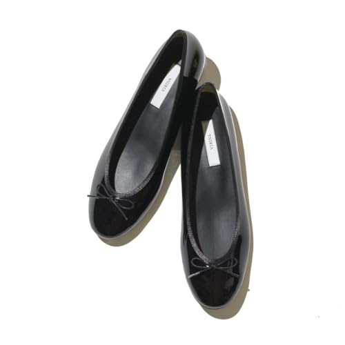 VIRINA(ヴィリーナ) 晴雨兼用 マタニティレディース兼用 バレエシューズ ブラック 25.5cmのサムネイル