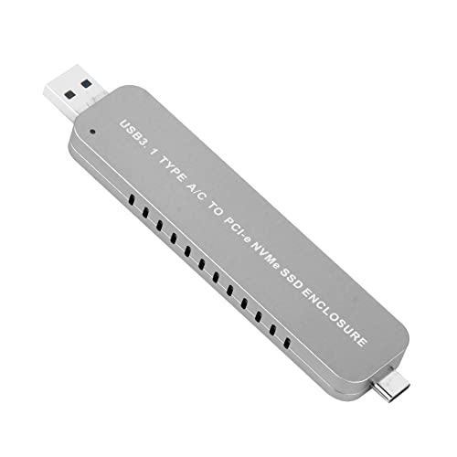 Caja externa USB3.1 a PCI-E para SSD NVME M.2 miniatura 1
