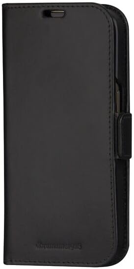 dbramante1928 Lynge Unisex Leather Phone Case Wallet for Sustainability-conscious Adults, Black