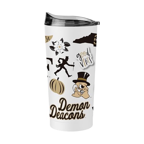 Image of Logo Brands NCAA Native Icons 20 oz Stainless Steel Tumbler - Double Wall Vacuum Insulated