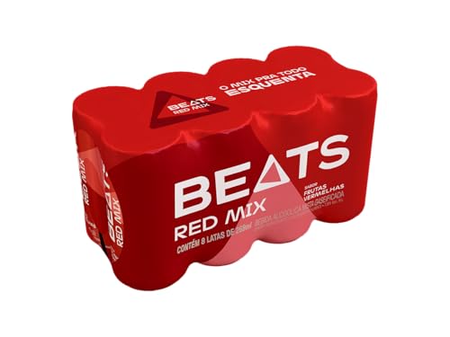 Pack de Beats Red Mix 269ml, Lata, Caixa 8 Unidades