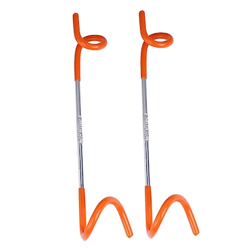 BESPORTBLE 2pcs Stainless Steel Hook Camp Tents Portable Tent Accessories Hooks Outdoor Tools Tent Light Hook Random Color