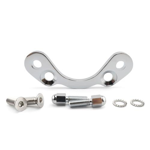 Abrazadera superior de manillar cromada de 3,5 pulgadas para Harley Bobber Chopper 3