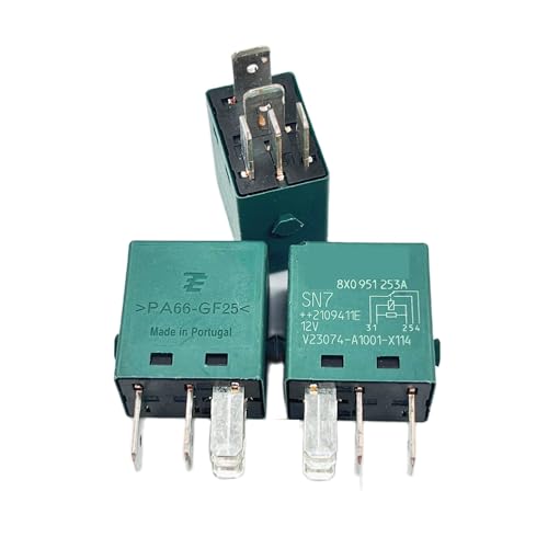 Relé automotriz 655 soluciona fallos en faros de coches 12VDC con 5 enchufes 2