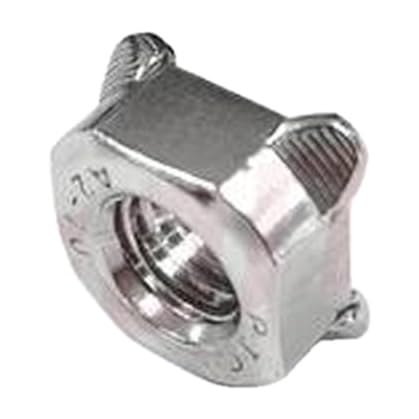 50 Pcs Nut Square Nut DIN928B M4X0.7 304 Stainless Steel Bag 136248