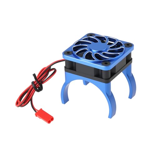 LT Easiyl Ventilador de Refrigeración de Alta Velocidad GPM de 2 Pines Compatible con TRAXAXAS Mini XRT BXL XS (108076-1) 36 Mm Azul