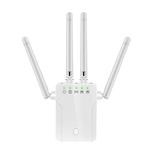 Koldwater WiFi Extender Signal Booster for Home, Covers Up to 12880 Sq.ft and 105 Devices, 1200Mbps Wall-Through Strong Internet Booster, Dual Band with Ethernet Port & AP Mode Koldwater WiFi Extender Signal Booster for Home, Covers Up to 12880 Sq.ft and 105 Devices, 1200Mbps Wall-Through Strong Internet Booster, Dual Band with Ethernet Port & AP Mode