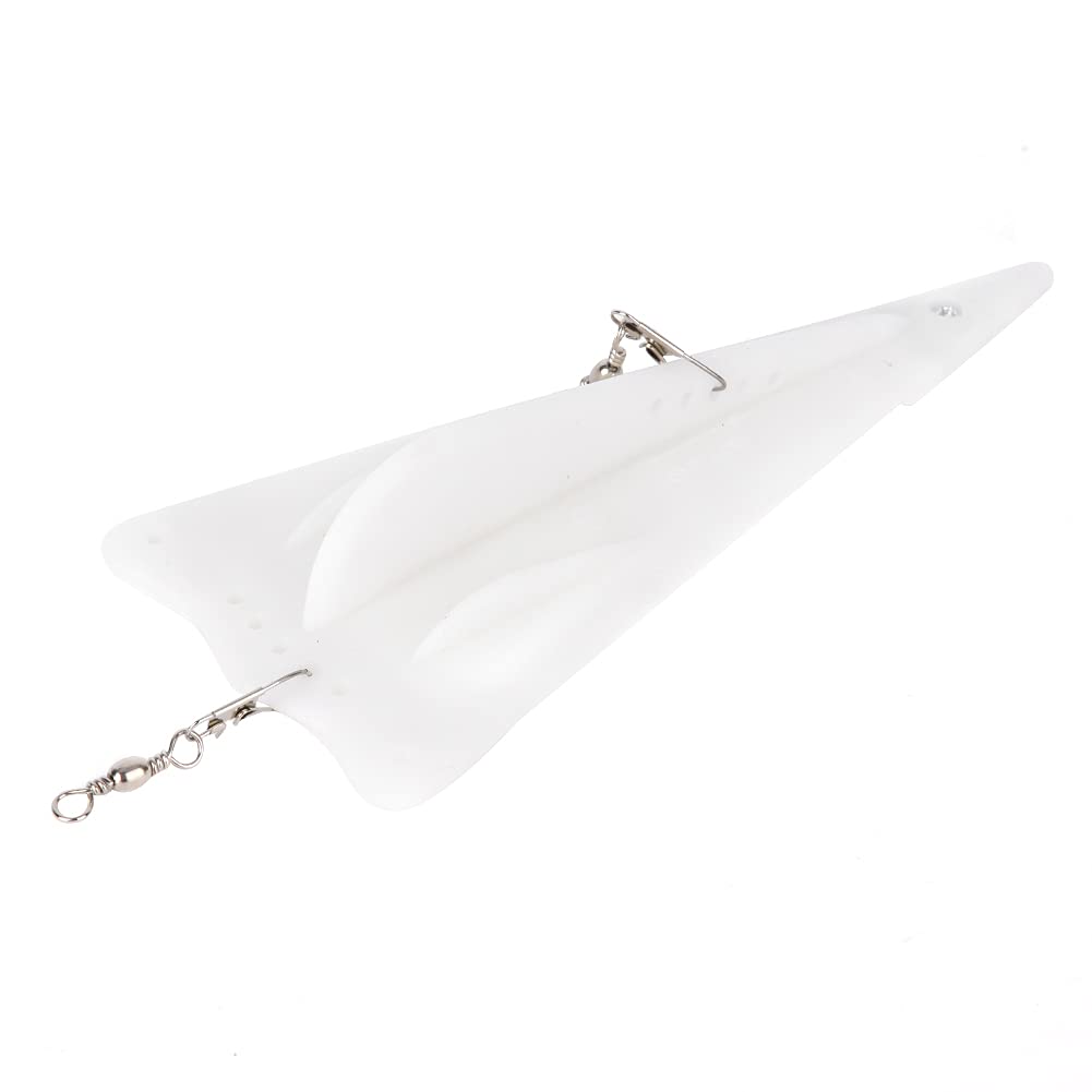 Fishing Trolling Diving Board, 3pcs Plastic Artificial Bait Fishing Trolling Diving Board ishing Accessory