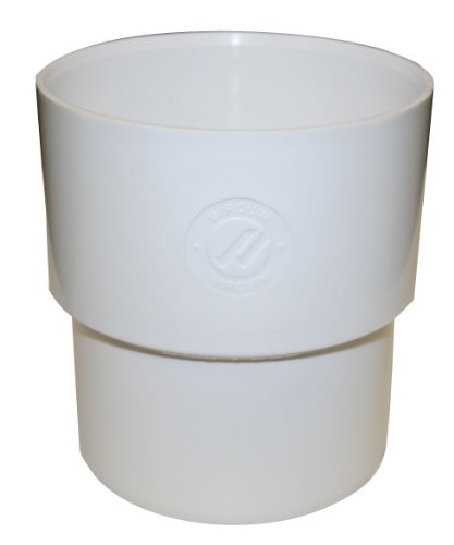 Wirquin 71090001 Adaptateur pour pipe WC F100/M93, blanc
