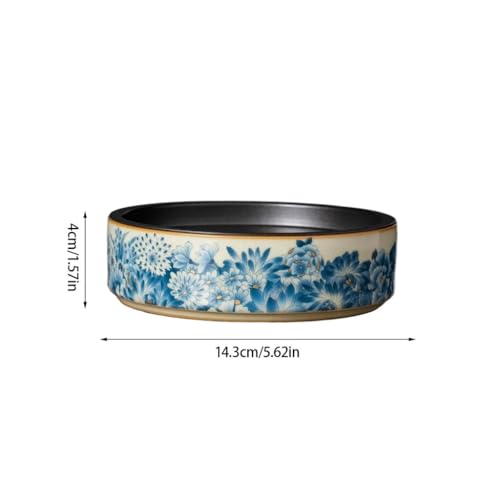 Décoration de table basse TUSUOD et plateau à thé sec chinois en céramique - 3