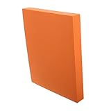 BESPORTBLE 1pc Kneeling Mat for Yoga and Fitness Thick Non- Knee Guard Pad for Rehabilitation and Sliding Plate Exercises Lightweight and Portable Cushion Orange