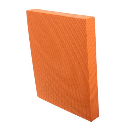 BESPORTBLE 1pc Kneeling Mat for Yoga and Fitness Thick Non- Knee Guard Pad for Rehabilitation and Sliding Plate Exercises Lightweight and Portable Cushion Orange