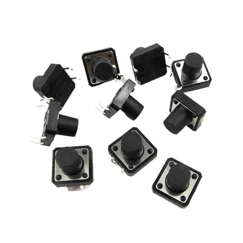 Interrupteur 12x12x10mm pour réparer vos boutons de circuits imprimés défectueux