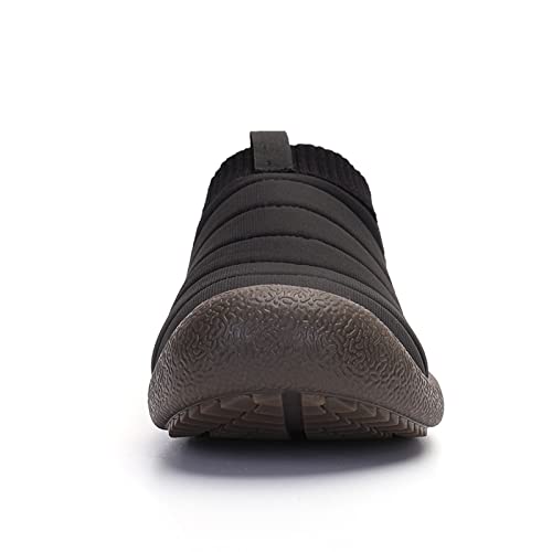 YUKTOPA Men's Women's Clogs House Slippers Waterproof Plush Lined Mules Slip-on Shoes for Winter3