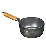 HYTROVE Cazo Antiadherente para Leche y Alimentos Complementarios con Mango Ergonómico Antiquemaduras Olla para Cocina de Gas Inducción Hogar