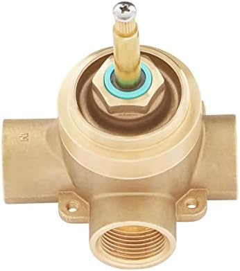 Signature Hardware 475042 1/2" 3-Way In-Wall Diverter Rough-In Valve - N/A