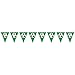 Soccer Ball Pennant Banner Party Accessory (1 count) (1/Pkg)