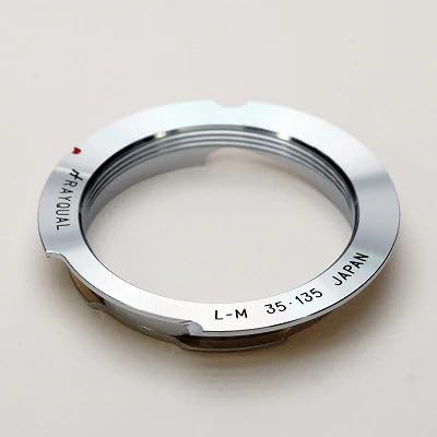 Rayqual Lens Mount Adapter : Compatible with L39 Screw Lens to leicaM Body (L to M) 35-135 Silver