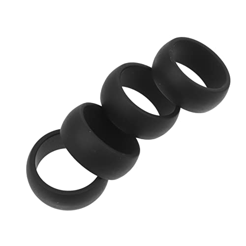 Anillos deportivos de silicona para dedos 4 pcs miniatura 1