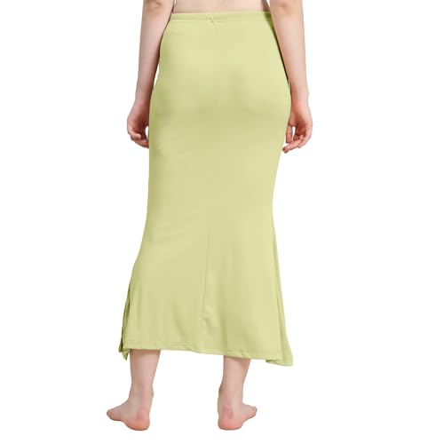 Image of Amazon Brand - Anarva Women Cotton Blended Saree Shapewear Regular Petticoat Skirt For Saree