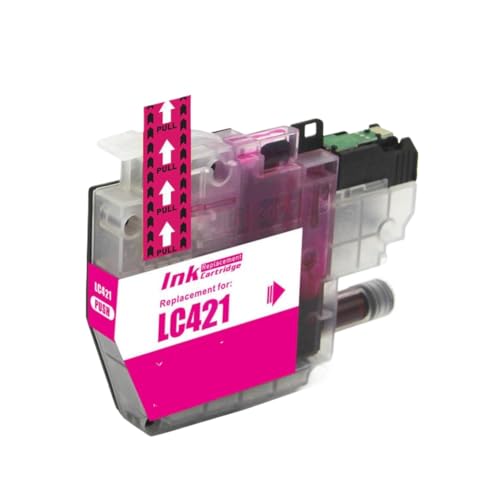 Cartouche d'encre LC421 magenta standard pour imprimante DCP-J1050DW paquet de 4
