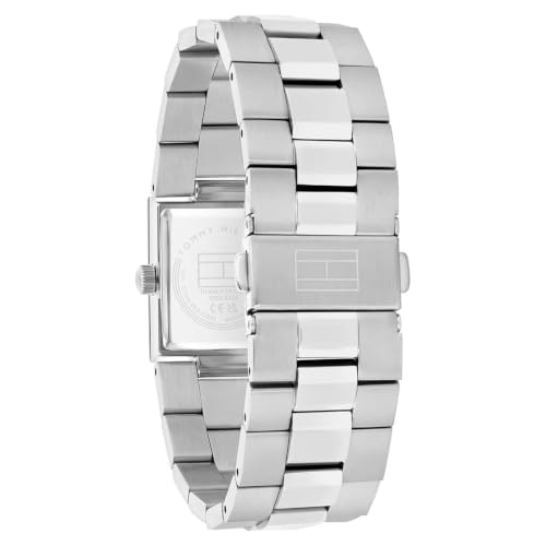 Image of Tommy Hilfiger Ivy Quartz Analog with Blue Dial Silver Stainless Steel Strap Watch for Women - TH1782797