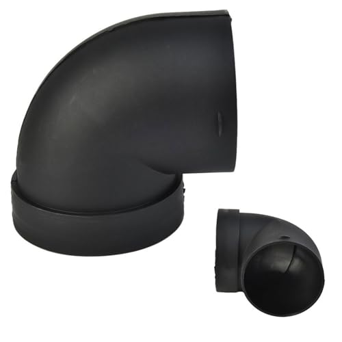 Tubo de ConduccióN de Calentador de Aire de AutomóVil Conexión de Salida de Aire para Calefacción de Estacionamiento Conducto de Aire de Plástico Conector de Salida de Aire, Diésel, Accesorios 60 mm