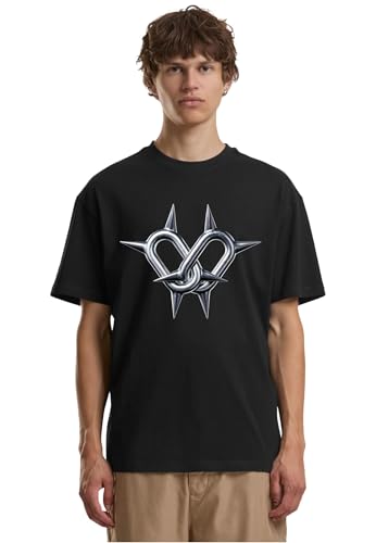 T-Shirt pour Homme Noir 3XL Mister Tee Vetement Uni Col Rond