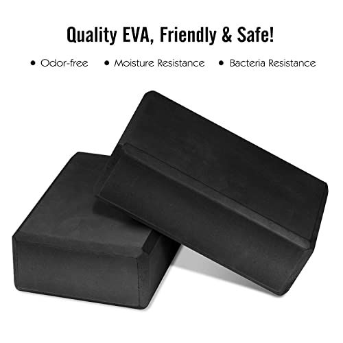image for Gaiam Yoga Block - Supportive Latex-Free Eva Foam - Soft Non-Slip Surf