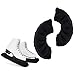 Qsvbeeqj Ice Skate Protector Skating Soakers Hockey Ice Skate Guards Soft Shoes Covers for Kids Adults